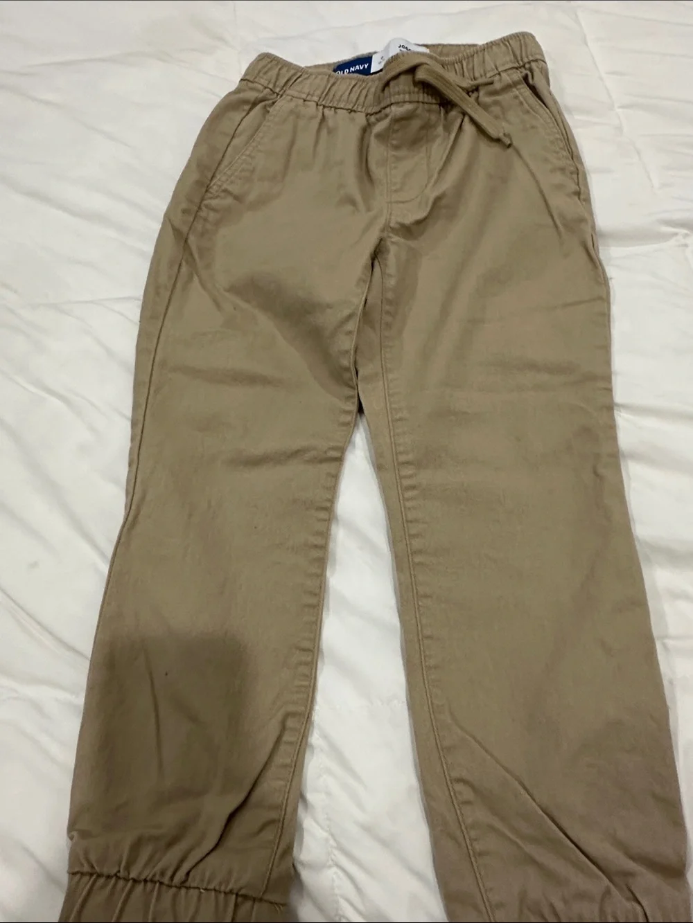 Old Navy kids Jogger Chinos in Khaki